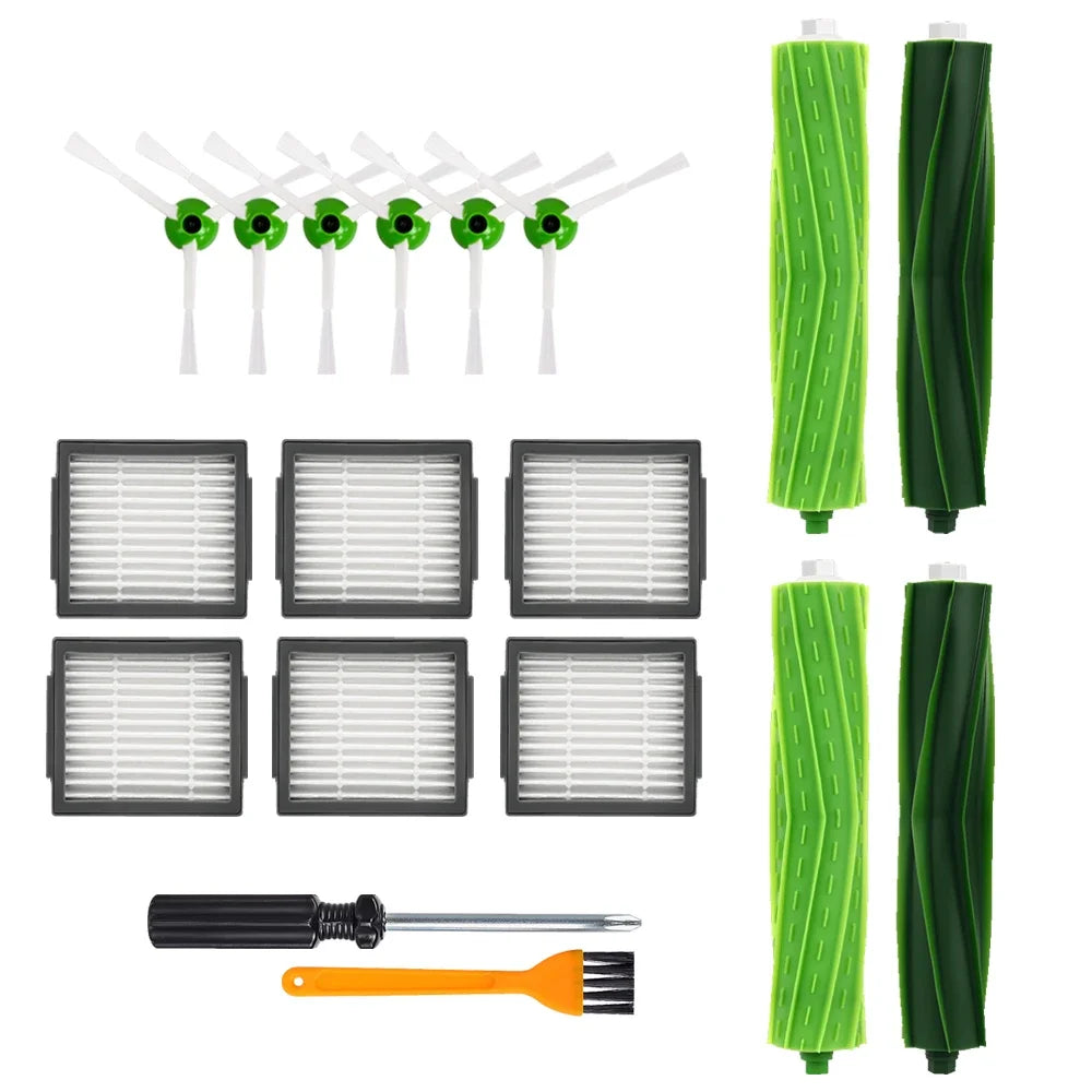 HEPA Filter Main Brush Side Brush For iRobot Roomba i2 i3 i3+ i4 i4+ i6 i6+ i7 i7+ i8 i8+ E5 E6 E7 Sweeping Robot Vacuum Parts