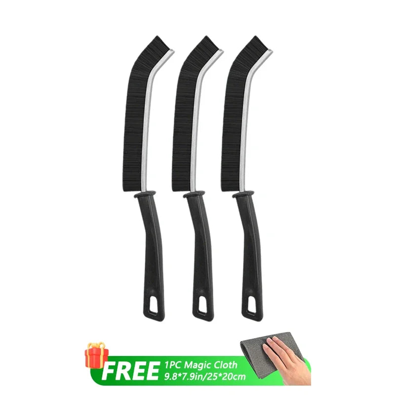 Hard Bristle Crevice Cleaning Brush for Fine Seam Corners Groove Window Cleaning Tools Kitchen Bathroom Home Tiles Joints Brush
