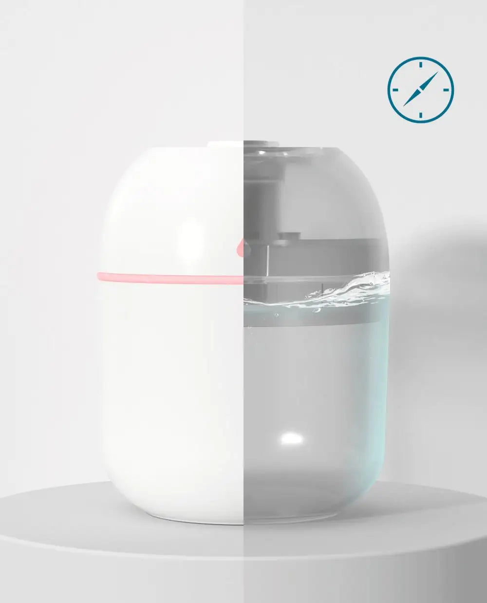 Mini Water Drop Humidifier USB Portable Silent Atomizer for Home Desktop