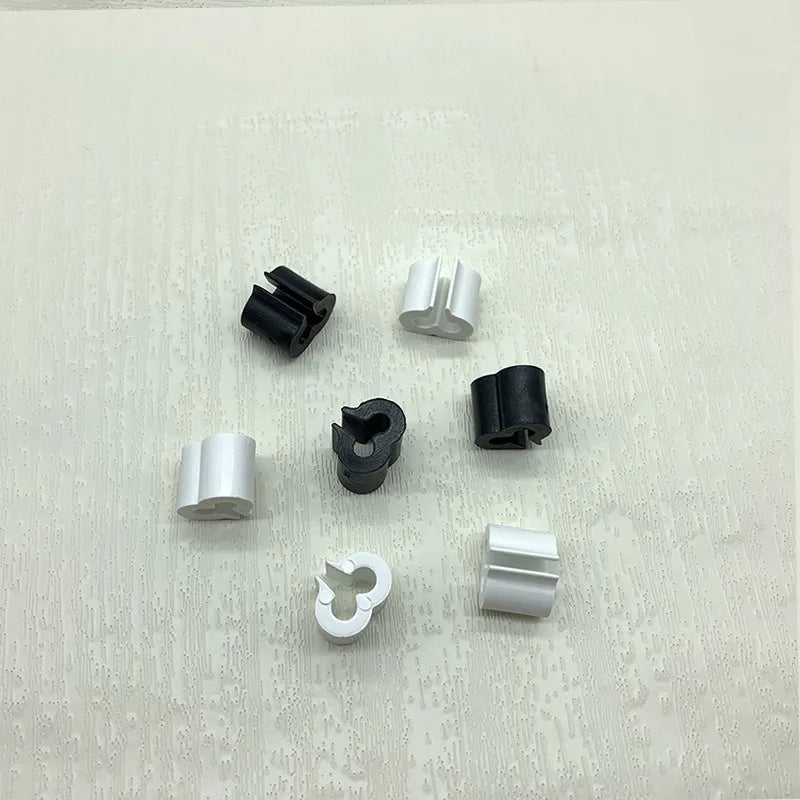 20pcs Battery-Free Y-Shaped Plastic Connectors - DIY Wire Mesh Fastening Clips for Pet Cage Linking - No Power Required