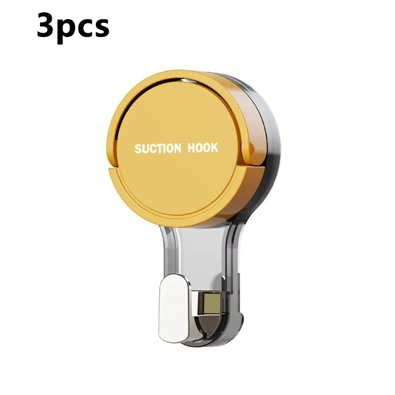 Strong Vacuum Suction Hooks Traceless No-Drilling Adhesive for Home Bathroom Kitchen Door Back Toilet Area Purpose Strong Hold