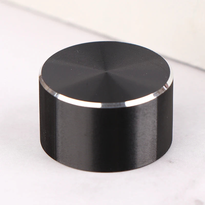 1Pcs 22x12mm 6mm D-Type Shaft Hole Potentiometer Control Knob For Volume Tone Knobs Black