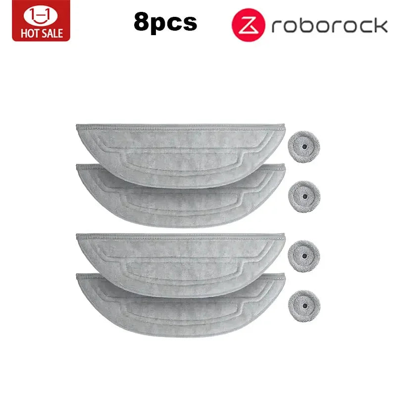 Roborock S8 MaxV Ultra robot Vacuum Cleaner Accessories mop Choth vacuum bags Side Brush Filter Replaceable Spare Parts