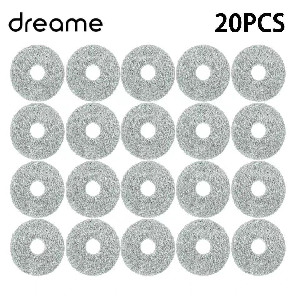Dreame X40 Ultra / X40 Pro / L40 Ultra Robot Vacuum Spare Parts Main Side Brushes Mop Cloths HEPA Filters Dust Bags Accessories