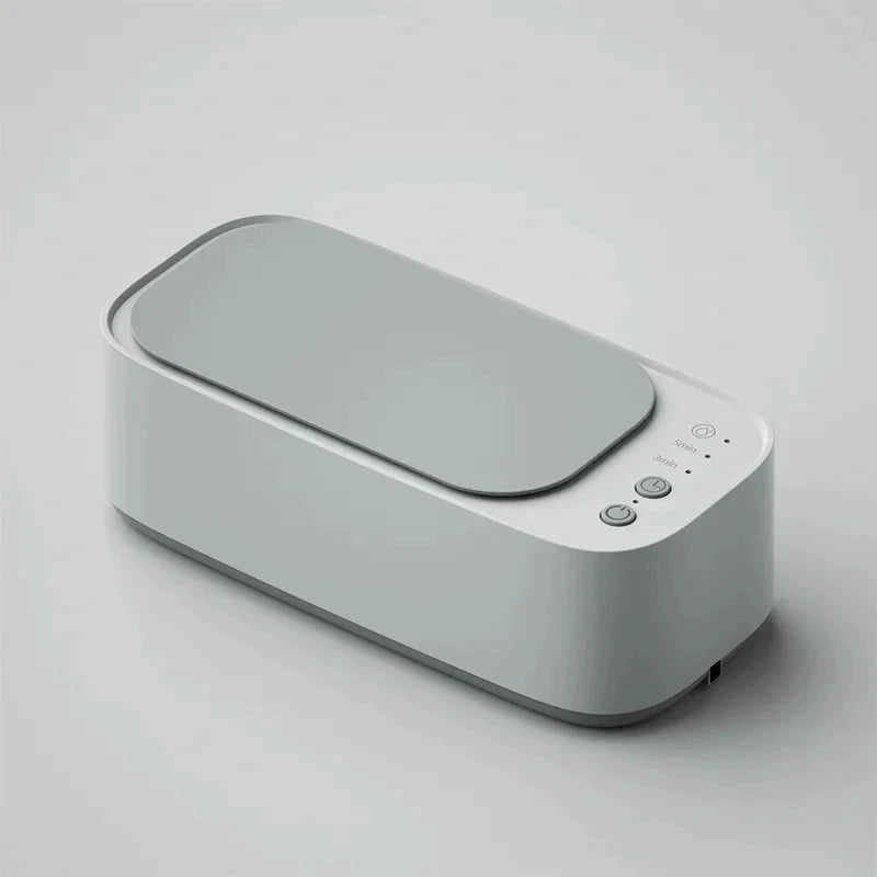 Ultrasonic Cleaning Machine Mini High-frequency Vibration Cleaning Adjustable Glasses Jewelry Pacifier Timed Cleaning Tool