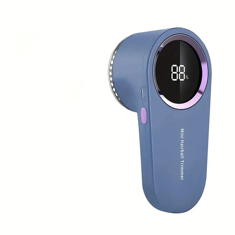 USB Charging Hair Ball Trimmer, Portable Clothing Hair Remover with Digital Display, Clothes and Pants Hair Removal Device