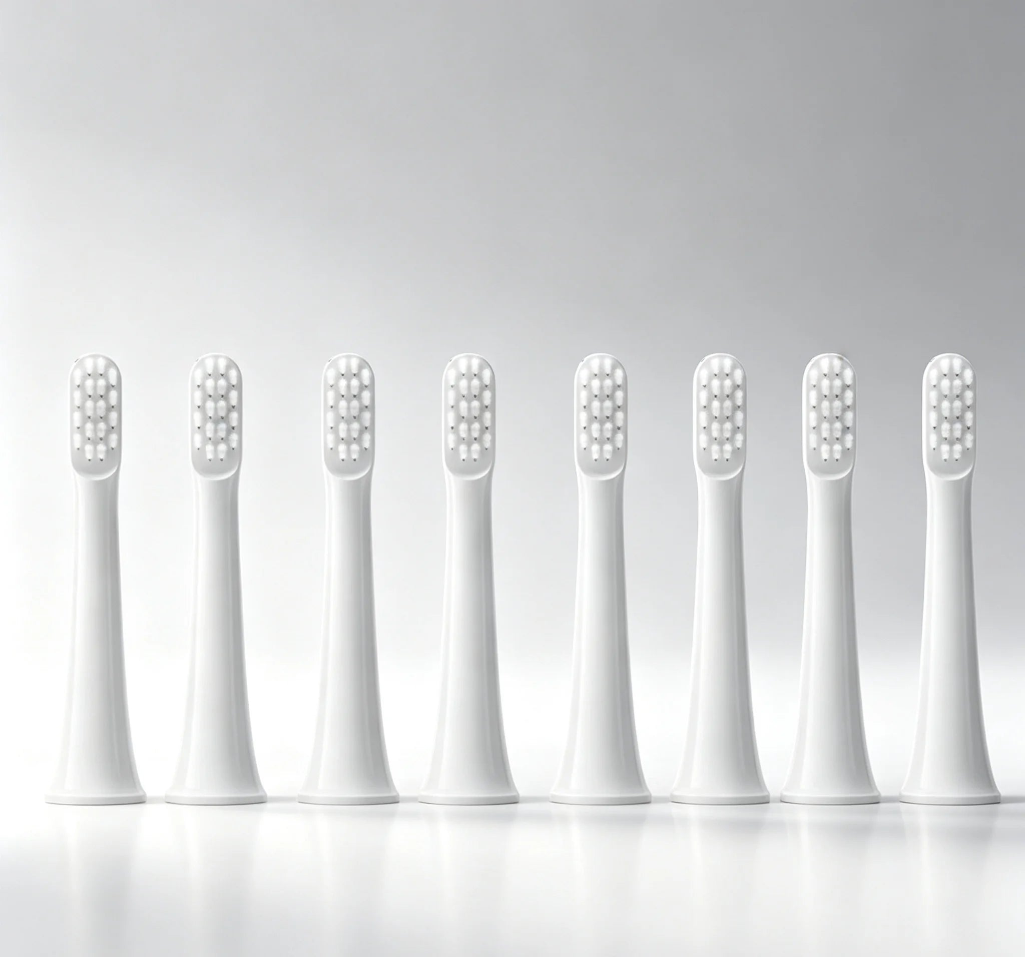 8 Pack Replacement Brush Heads for Xiaomi Mijia T100 Sonic Electric Toothbrush, Dupont Soft Bristles