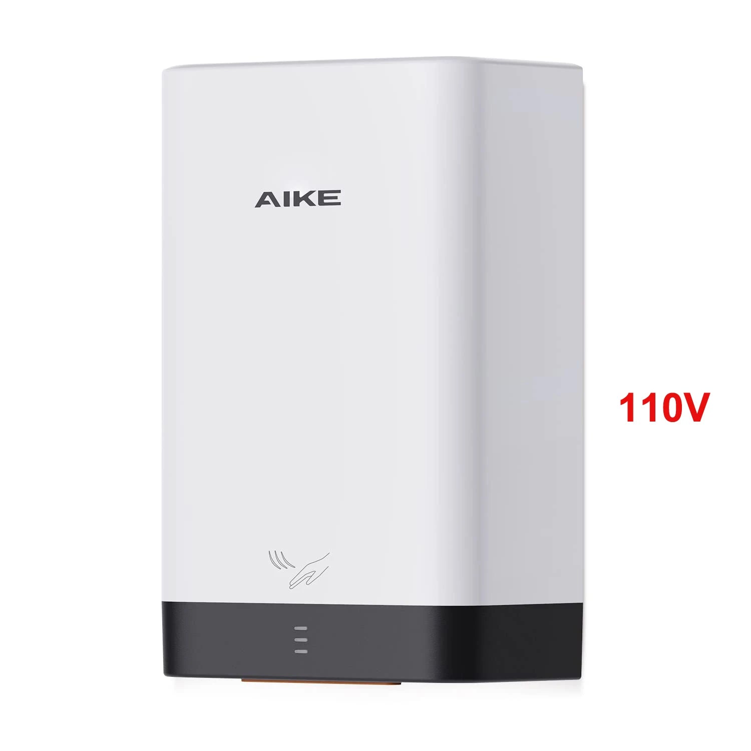 AIKE Automatic Wall Hand Dryers Portable Mini Hand Dryer Washroom Drying Hands 10-15s Quick Drying 900W 110V or 220V AK2822
