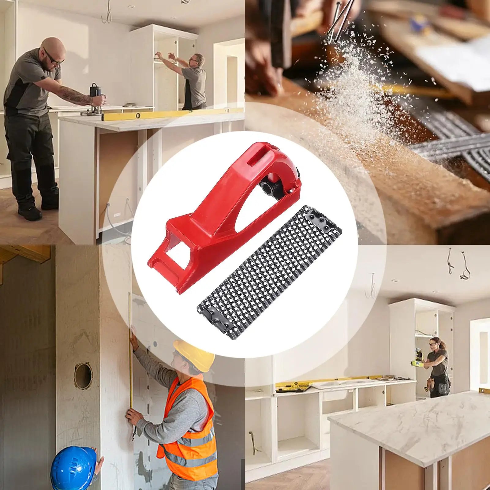Quick Cutter Gypsum Board File Planing Wallboard Rasp Trimmer Plasterboard Planer Abrasive Edge-finishing Tool