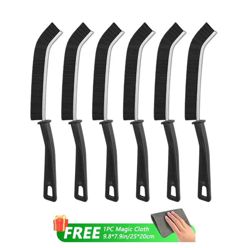Hard Bristle Crevice Cleaning Brush for Fine Seam Corners Groove Window Cleaning Tools Kitchen Bathroom Home Tiles Joints Brush
