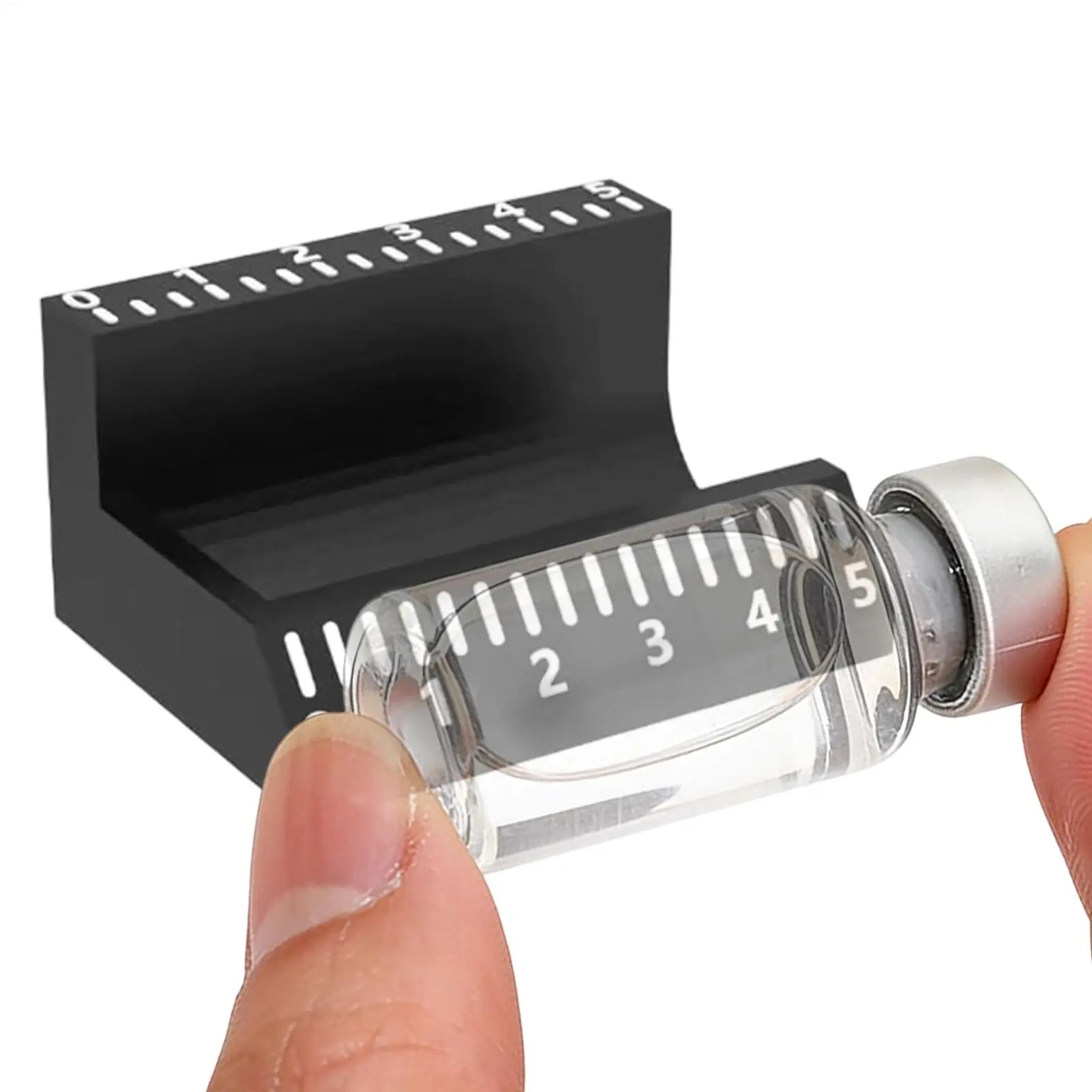 3ml/10ml Vial Label Applicator Easy Alignment Precise Application Sticker Alignment Tool Time-Saving Reusable Labeling Tools