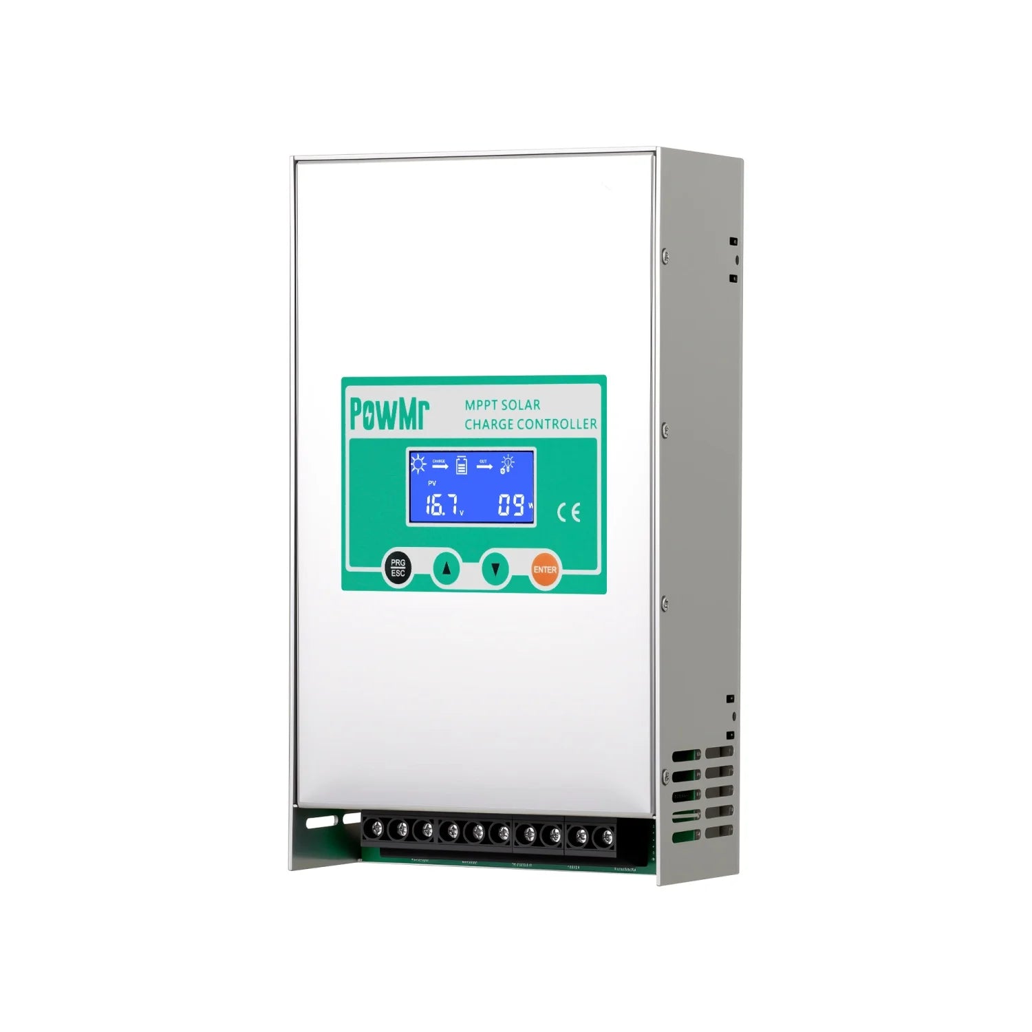 PowMr MPPT 80A/100A Solar Charge Controller Max PV 160V Auto 12V 24V 36V 48V for Lead Acid Lithium Battery Regulator Solar Home