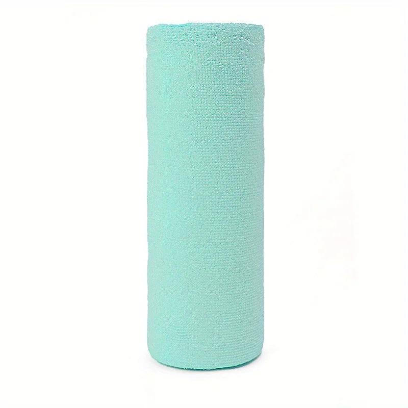 1 Roll/20pcs Reusable Microfiber Cleaning Wipes - High Absorbency, Durable & Machine Washable Kitchen Towels for Dishes