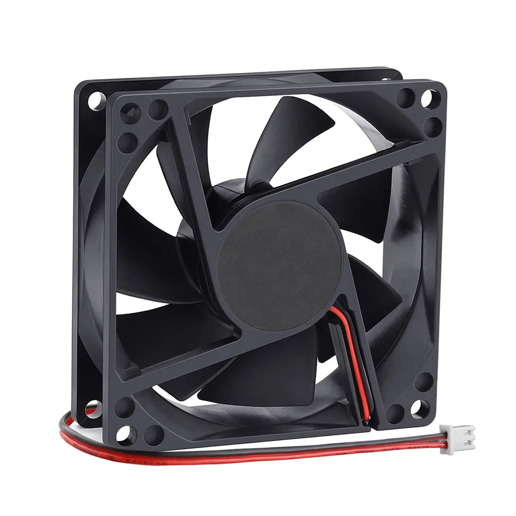 DC 12V 24V 8025 Fan 80mm X 80mm X 25mm Brushless Cooling Fan Replacement for Ball Bearing 80mm 25mm 2pin Fan Cooling PC Computer