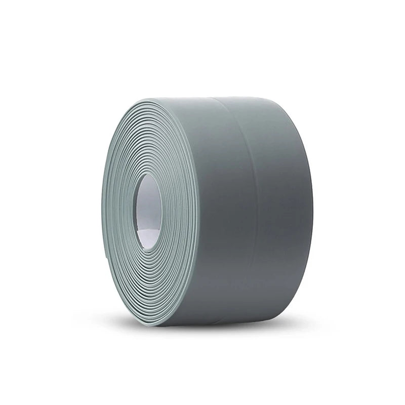 Self-adhesive Sealing Tape PVC Oil-Proof Kitchen Sink Edge Caulk Tape Waterproof Bathroom Toilet Corner Wall Sticker
