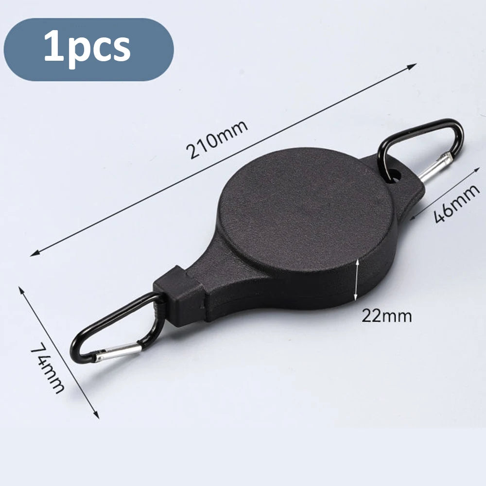 Retractable Plant Pulley Adjustable Hanging Flower Basket Hooks for Hanging Plants Heavy Duty, Indoor Outdoor Plant Hanger