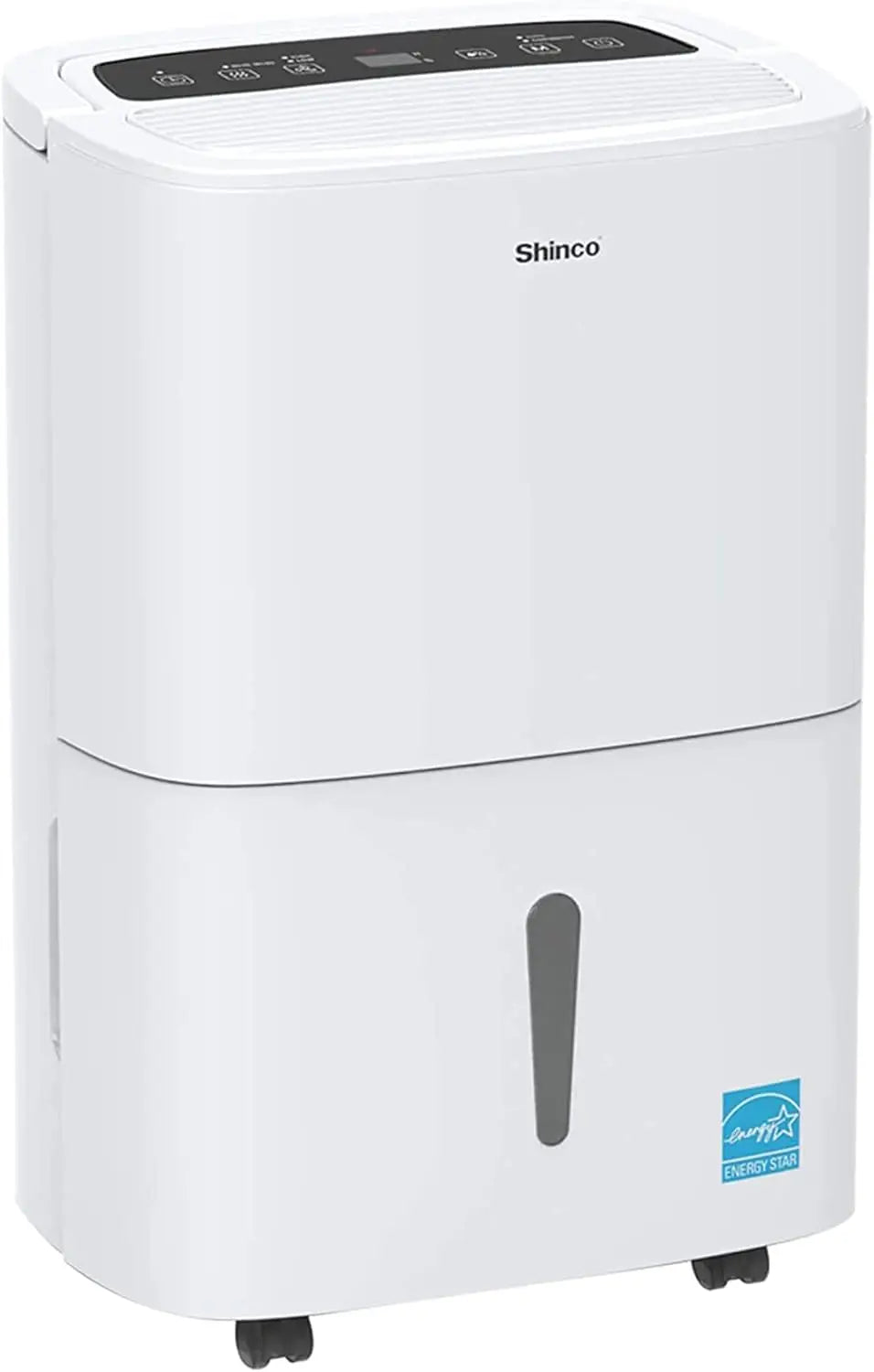 Shinco 150 Pints Energy Star Dehumidifier for Large Spaces up to 7,000 Sq.Ft Built-in Pump, 1.85 Gallon Water Tank
