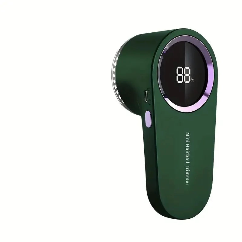 USB Charging Hair Ball Trimmer, Portable Clothing Hair Remover with Digital Display, Clothes and Pants Hair Removal Device