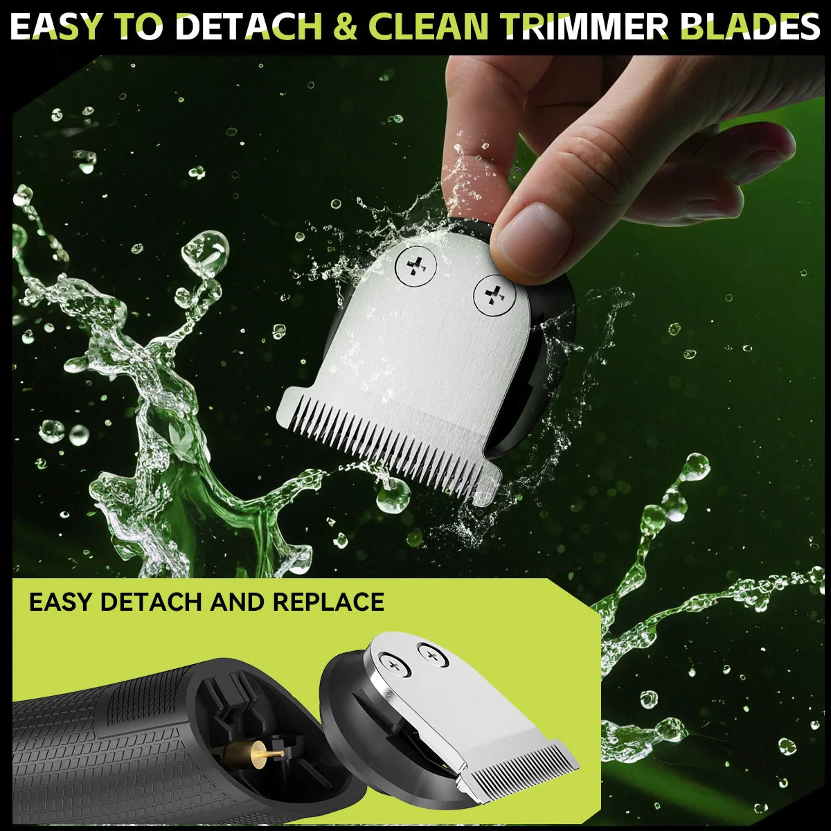 ENCHEN Beardo 3 Hair Trimmer & Groom Kit For Beard Trimming And Body Grooming With Type-C Charging And Indicator Light