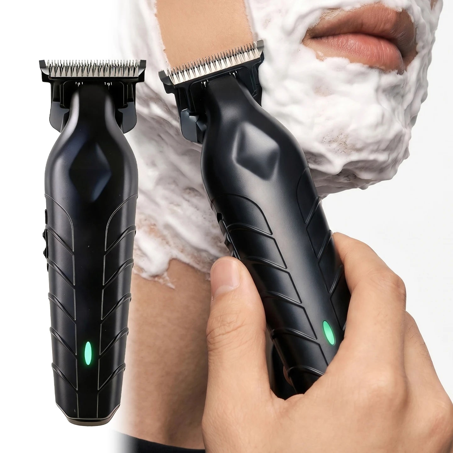 OMUONE Electric Hair Clipper UBS Rechargeable Cordless Beard Trimmer Men Powerful Electric Hair Clipper Trimming Tool