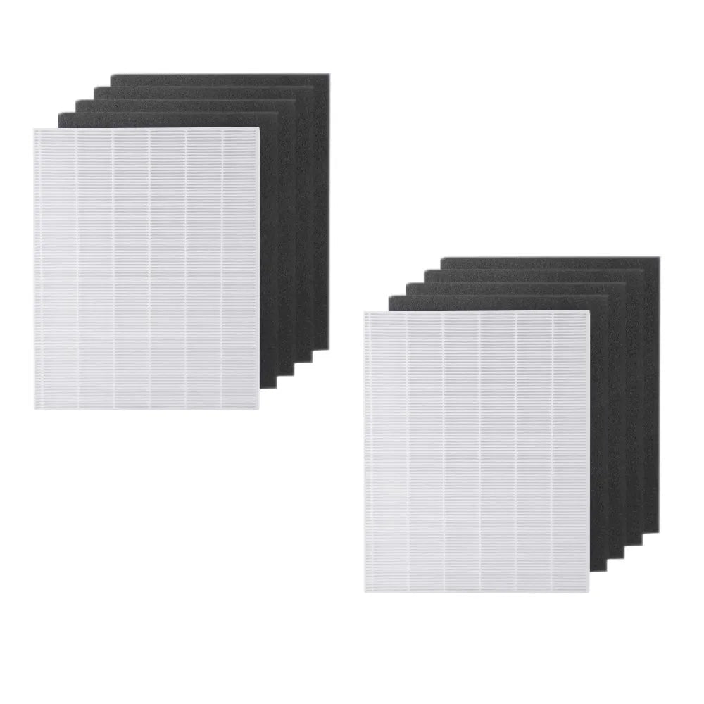 115115 Filter For Winix Plasmawave Air Purifier C535 5300 5300-2 6300 6300-2 P300 AM90 C909 9800, 1 Pcs HEPA Filter 4 Pcs Carbon