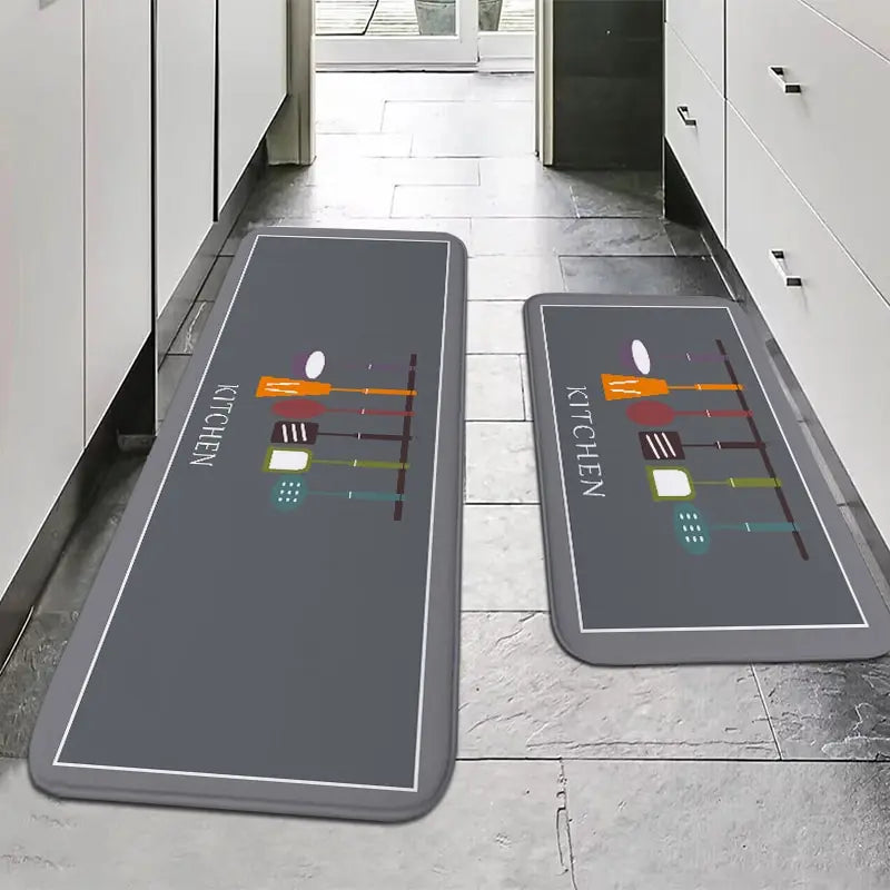 1piece Multi-purpose Sponge Water Absorption Mat:Kitchen,Bathroom Bathroom Anti-skid,Moisture Absorption,Machine Washable Carpet