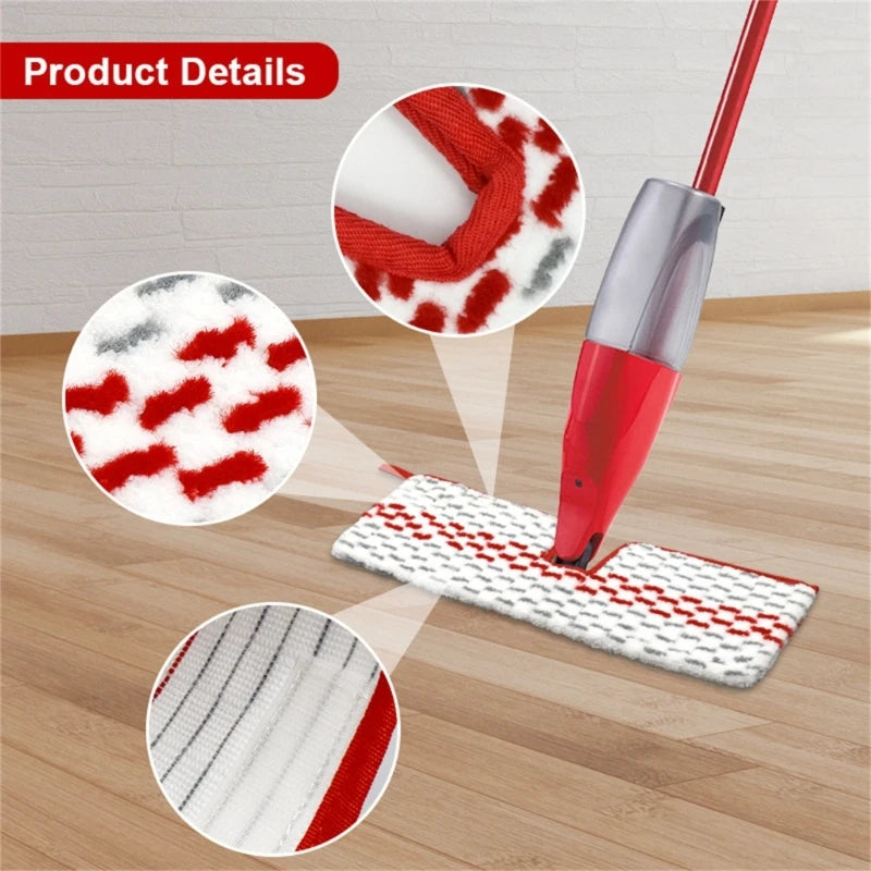 Replacement Cleaning Mop Cloths for Vileda Promist MAX Microfiber Floor Mop Pads Rag Spare Part Washable Accessories