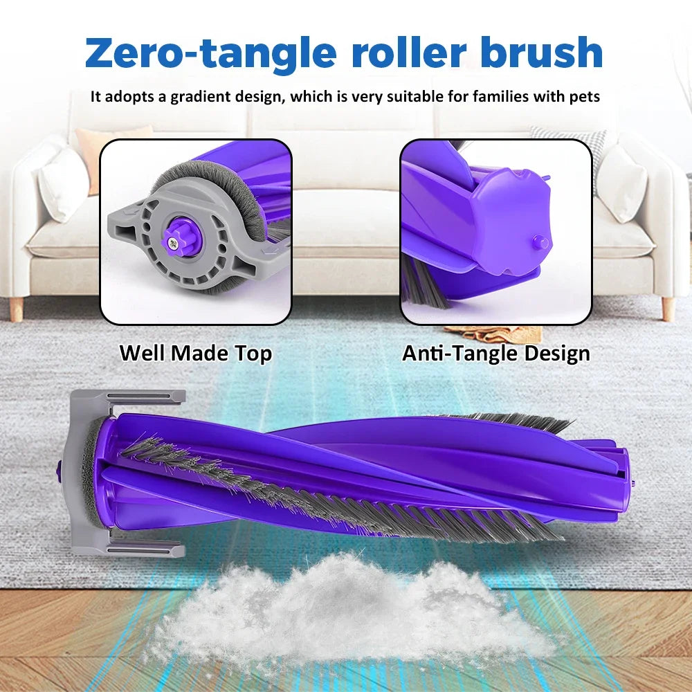 Main Roller Brush For Narwal Freo X Ultra/Freo X Plus/Freo Z Ultra/For Narwal Flow/J4/Lite/J5/J5X/J6 Robot Vacuum Cleaner Part