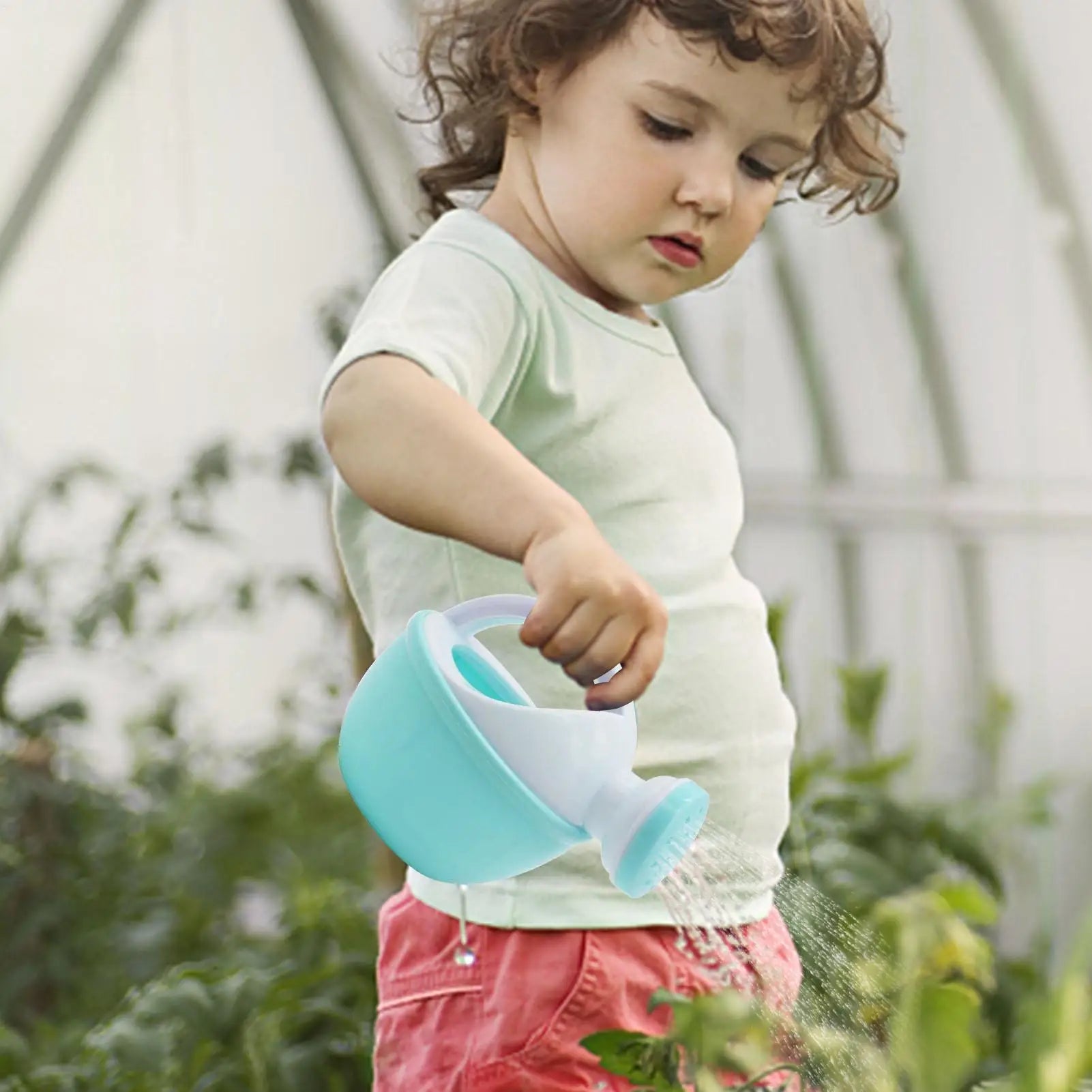 Baby Bath Toy Colorful Plastic Watering Can Watering Pot Beach Toy Play Sand Shower Bath Toy Water Kettle Watering Cans