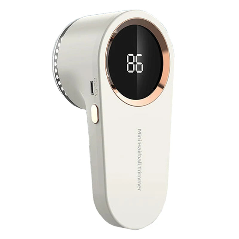 USB Charging Hair Ball Trimmer, Portable Clothing Hair Remover with Digital Display, Clothes and Pants Hair Removal Device