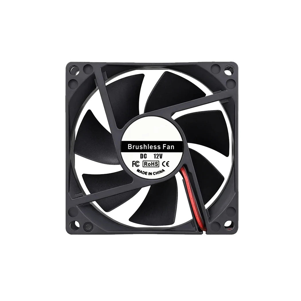 DC 12V 24V 8025 Fan 80mm X 80mm X 25mm Brushless Cooling Fan Replacement for Ball Bearing 80mm 25mm 2pin Fan Cooling PC Computer