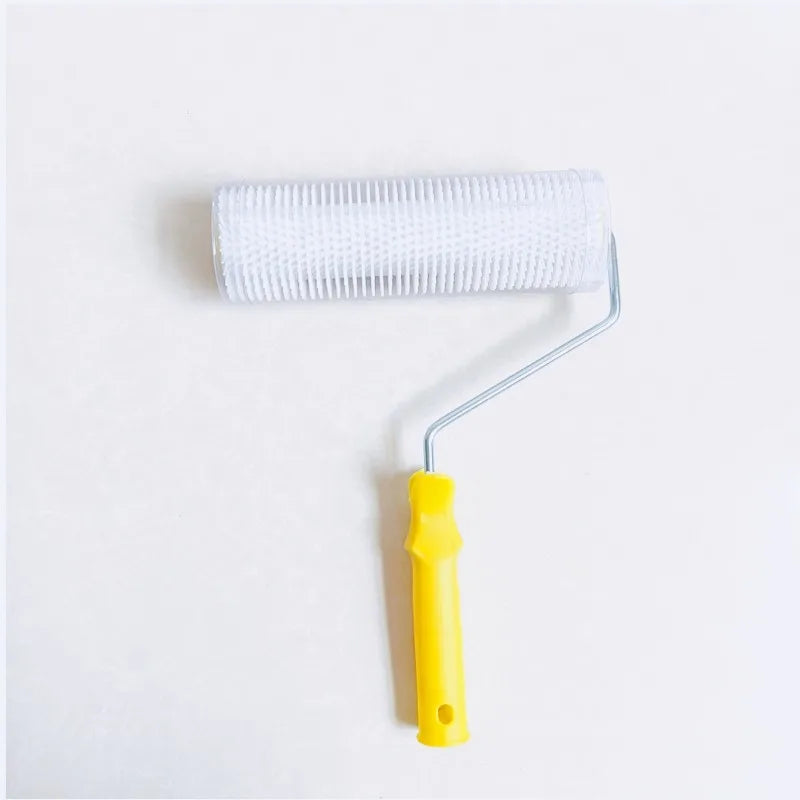 Latex Screed 6/9 Ich Spiked Roller Self Leveling Spiked Roller for Epoxy Floor, Thread in Handle, Bubble Remove Hand Tool