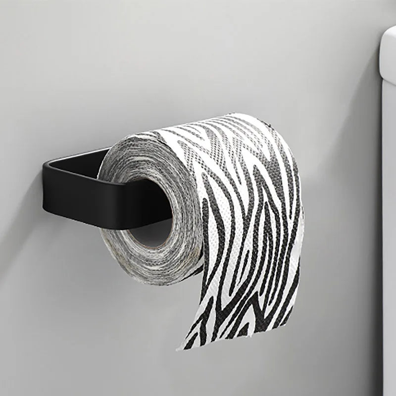 Kitchen Paper Towel Holder Adhesive Tissue Hanger Toilet Roll Paper Dispenser Cabinet Storage Napkin Rack Bathroom Accessories