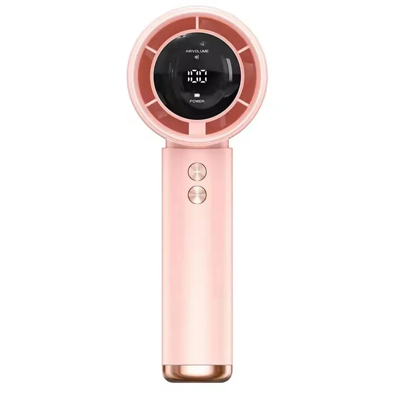 Mini Handheld Fan USB Fast Charging Portable High-Speed Mute Air Calculator Fan for Travel And Outdoor Activities