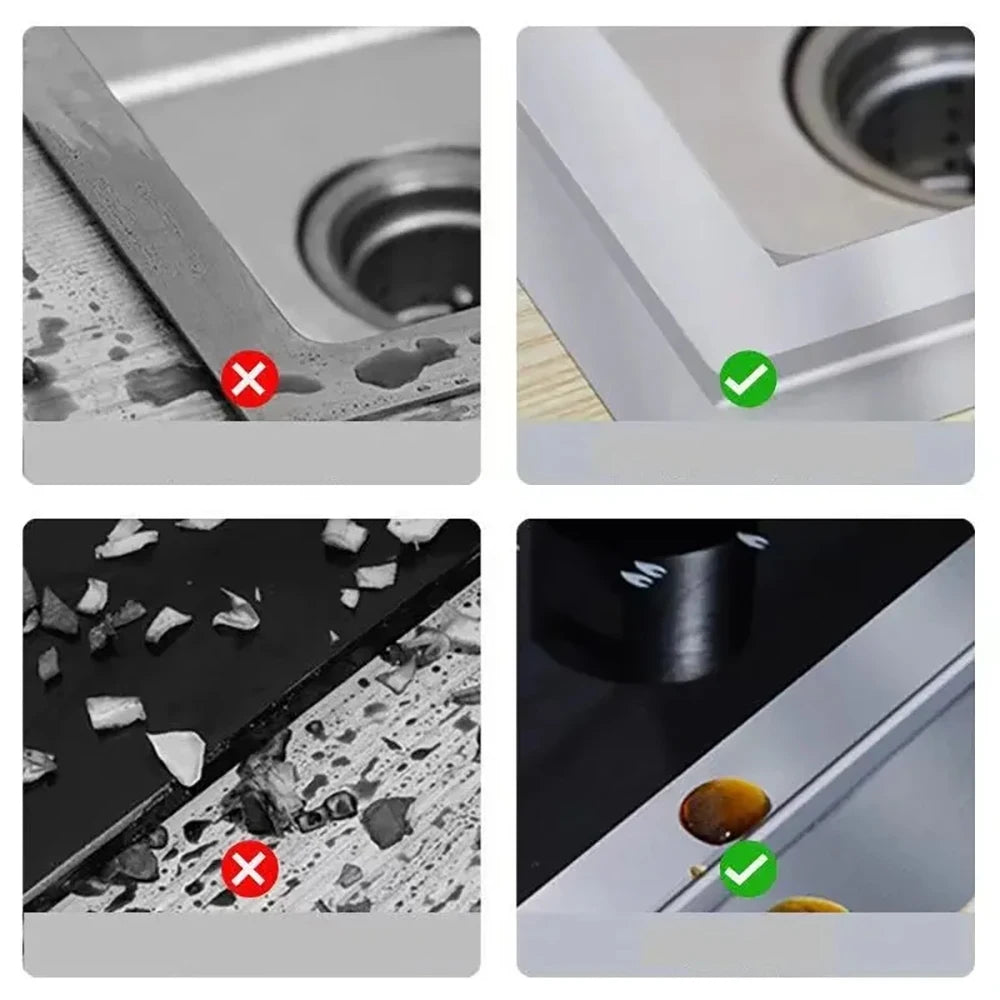 Aluminum Foil High-Temperature Tape Cooktop Self-Adhesive Greaseproof Anti-Mold Moisture-Proof Stickers For Countertops Kitchen