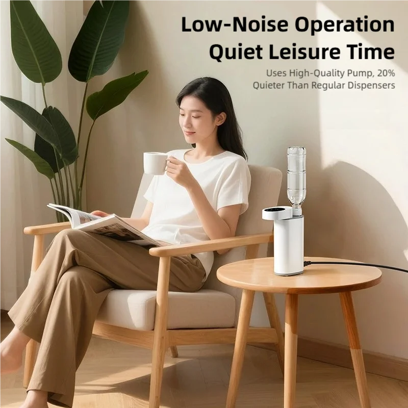 TINSOL 2000W Instant Water Heater, 3-Second Fast Heating, Portable Home Desktop Instant Water Heater with 5-Level Adjustment