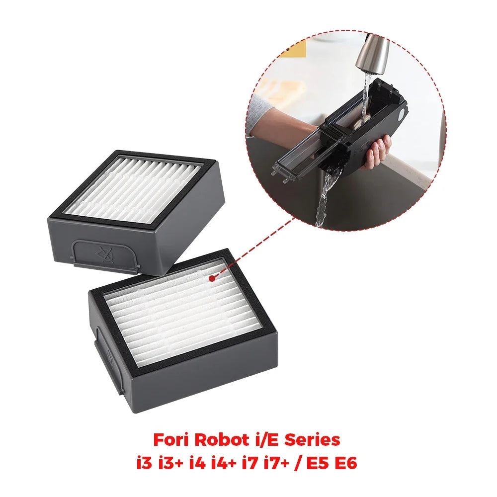 HEPA Filter Main Brush Side Brush For iRobot Roomba i2 i3 i3+ i4 i4+ i6 i6+ i7 i7+ i8 i8+ E5 E6 E7 Sweeping Robot Vacuum Parts