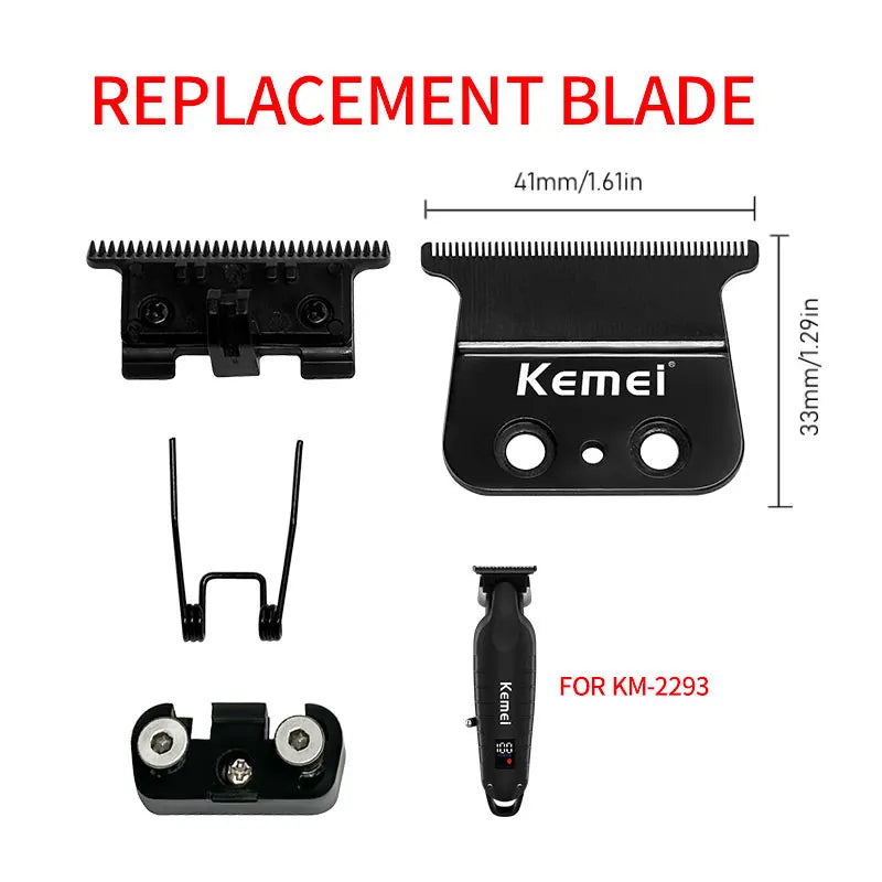 Kemei KM-2293 Original Replacement Blade Hair Clipper Blade Cutter Head For Hair Trimmer Cutting Knife Head Parts Accessories