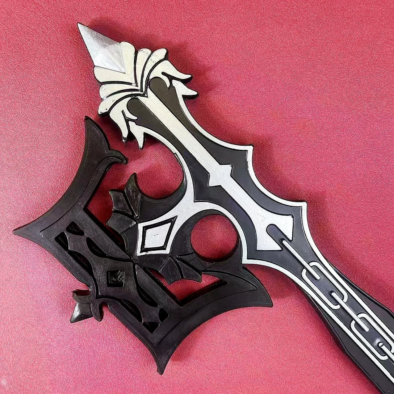 34inch Kingdom Hearts Katana Sora Key Sword Anime Cosplay Prop PU Knife Real Size Japanese Katana Original Samurai Sabre Toy