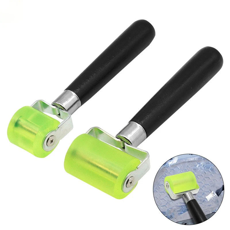 3/5cm Width Rubber Seam Roller for Wallpaper Car Sound Deadener Application Sticky Mural Pressure Rolling Wheel