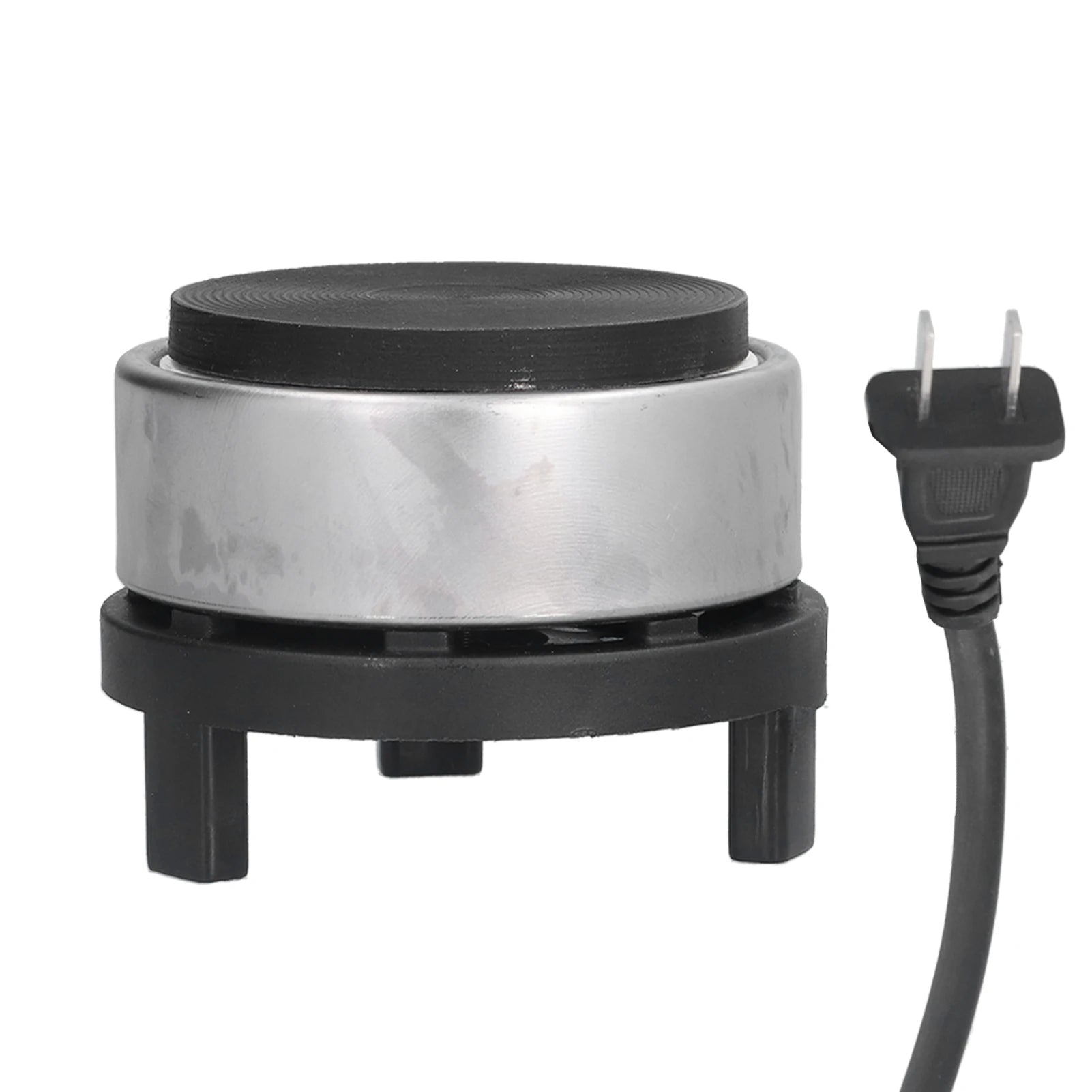 300W Mini Electric Stove Iron Hot Plate Tea Coffee Pot Warmer Heater for Home Office Dormitory Coffee Heater Electric Tea Warmer