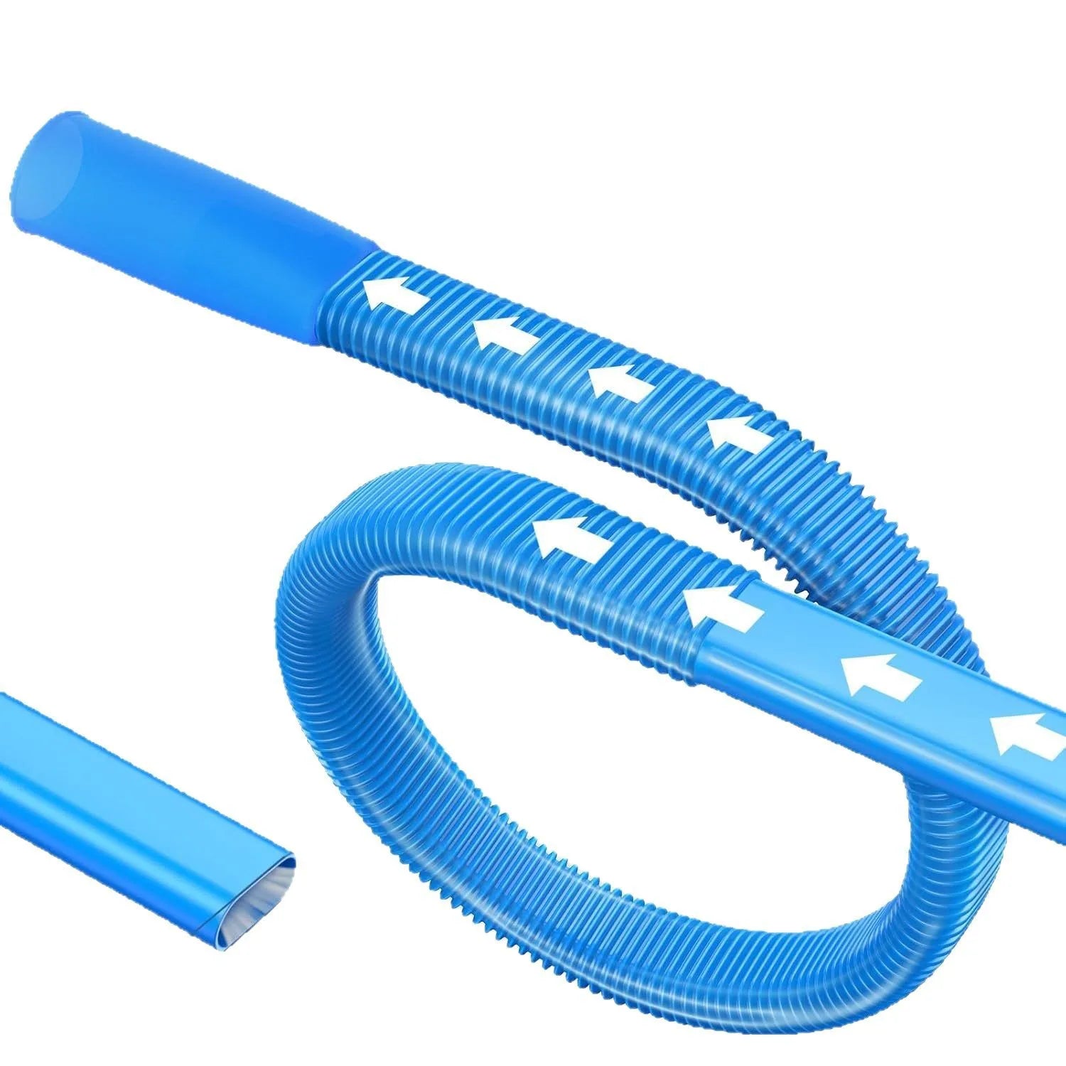 HOMEFISH Dryer Vent Vacuum Cleaner Kit - Flexible Hose for Ventilation Cleaning Dust Remover for Home Appliance