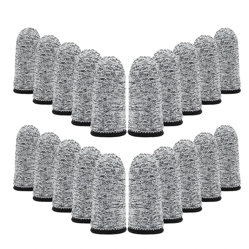 Level 5 Anti-Cut Finger Cover High-Strength Safety Flexible Anti Cut Fingertip Gloves Kitchen Tool Reusable and Durable