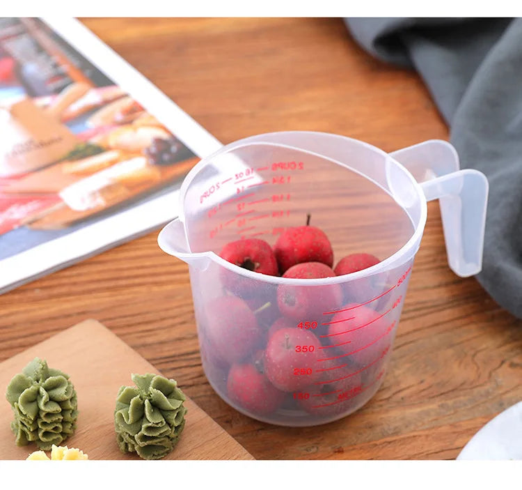 250/500/1000ML Measuring Cups Easuring Cup Plastic Jug Digital Kitchen Tools Scale Baking Tools Timer Accessories FK037