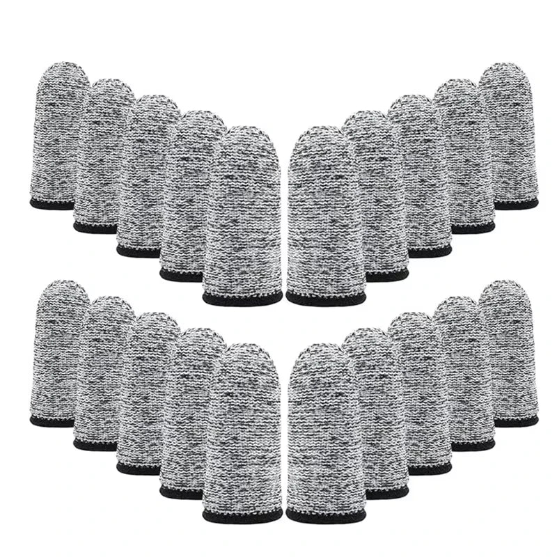 Level 5 Anti-Cut Finger Cover High-Strength Safety Flexible Anti Cut Fingertip Gloves Kitchen Tool Reusable and Durable