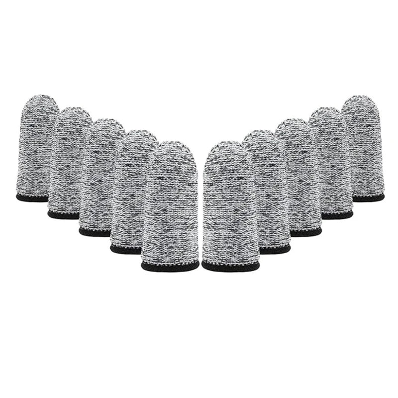 Level 5 Anti-Cut Finger Cover High-Strength Safety Flexible Anti Cut Fingertip Gloves Kitchen Tool Reusable and Durable
