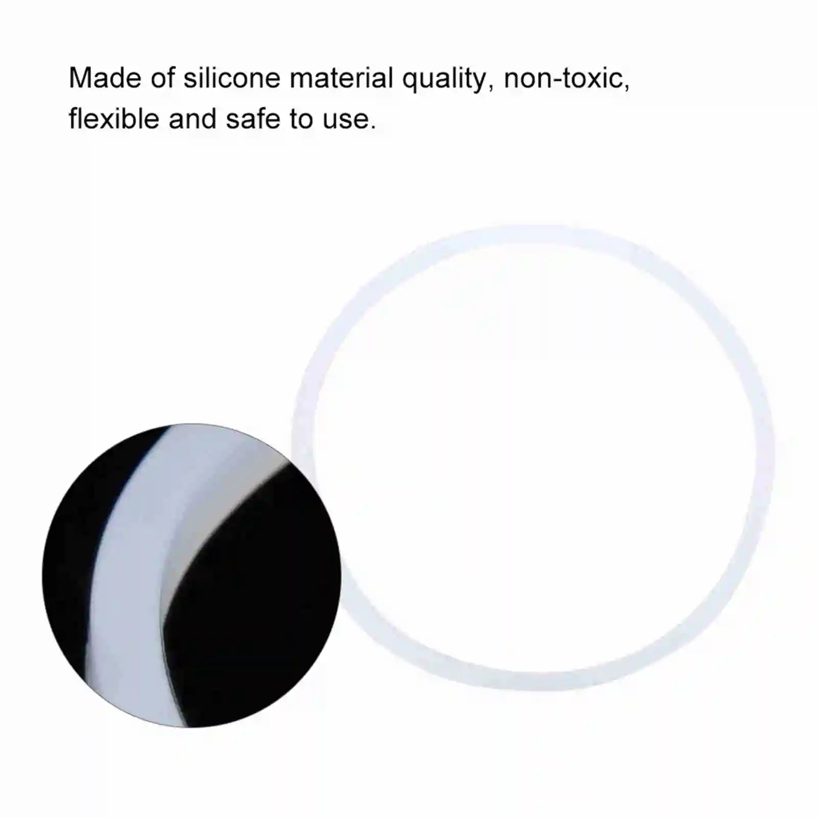 2 PCS Seal Ring New Replacement Gaskets Rubber Seal Ring For 600W Juicer