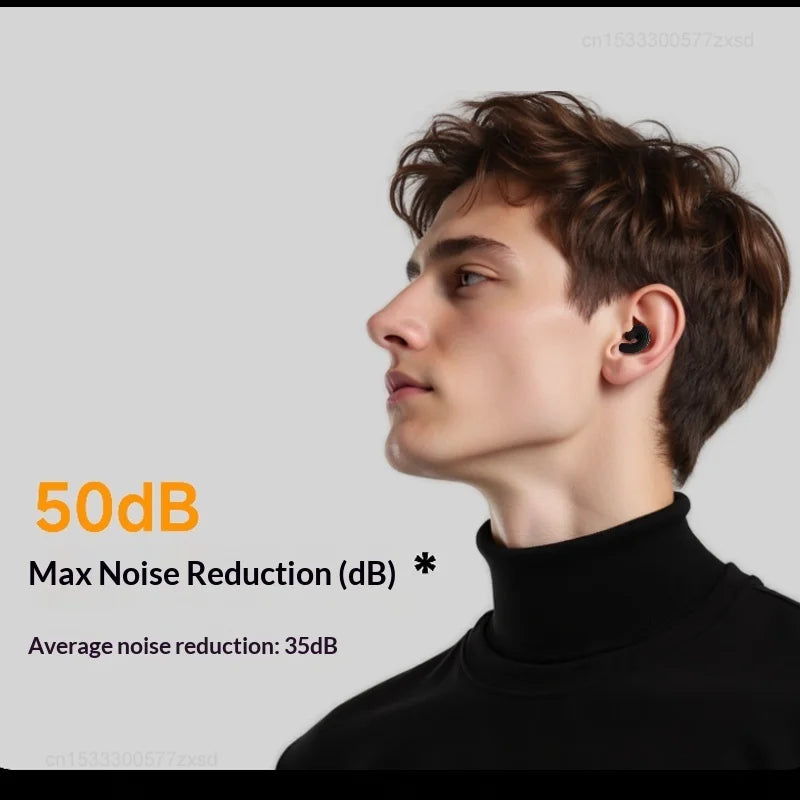 Dreamlight Adaptive Noise-Canceling Earplugs Soft Comfortable Soundproofing Protection Earplugs Set Side Sleeping Artifact