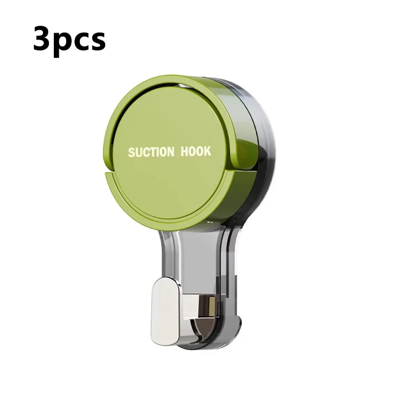Strong Vacuum Suction Hooks Traceless No-Drilling Adhesive for Home Bathroom Kitchen Door Back Toilet Area Purpose Strong Hold