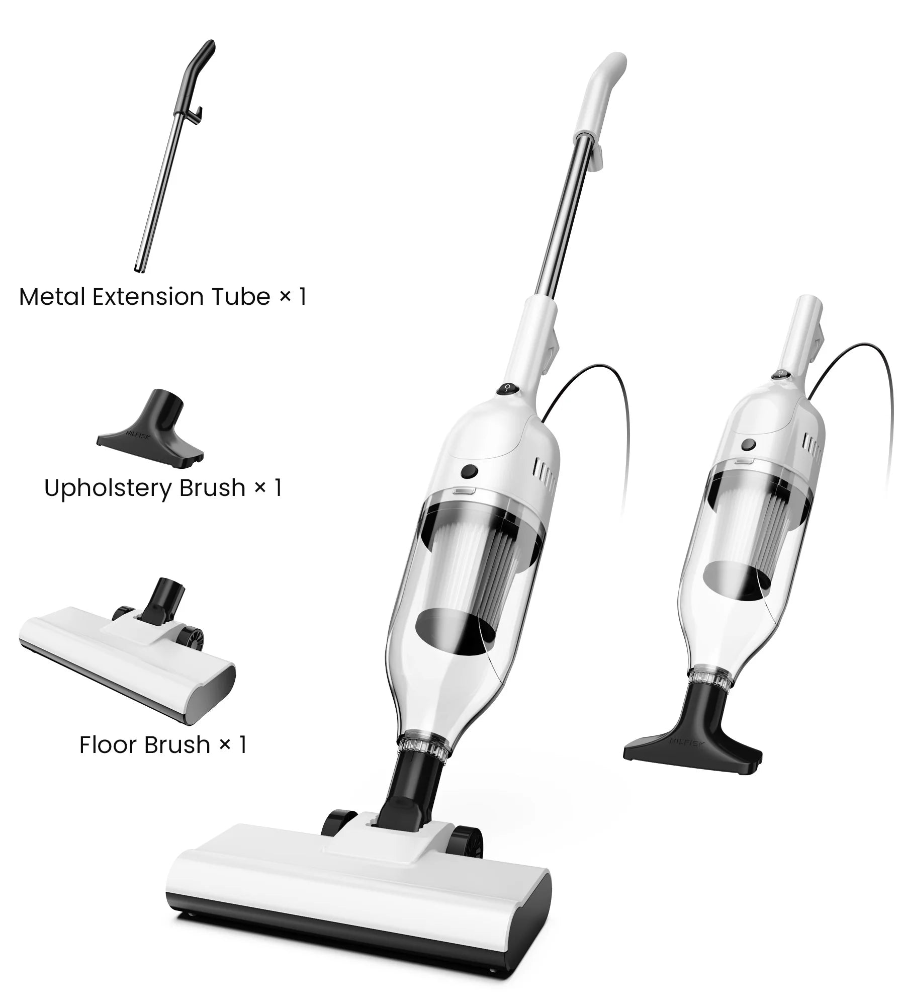 INSE R7 Corded Vacuum Cleaner, 20Kpa 600WPowerful Suction Handheld Stick Vacuum With 16Ft Cord, 2 in 1 Lightweight Vacuum Cleaner for Hard Floor Pet Hair
